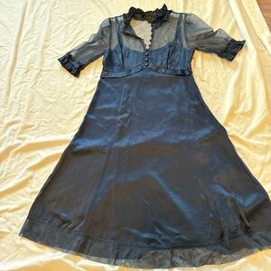 Marc Jacobs Navy Long Sleeve Dress